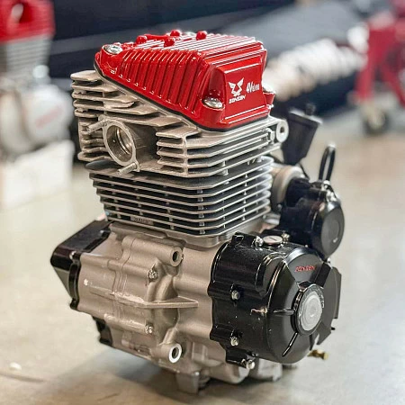 Двигатель 300см3 175FMM-6A (4 клапана) CB300RL (c балансир.) DRIVEPARTS