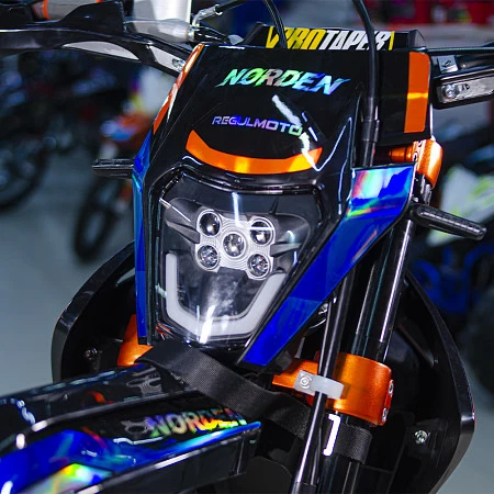Мотоцикл Regulmoto Norden (Черный/синий, 102906-1)