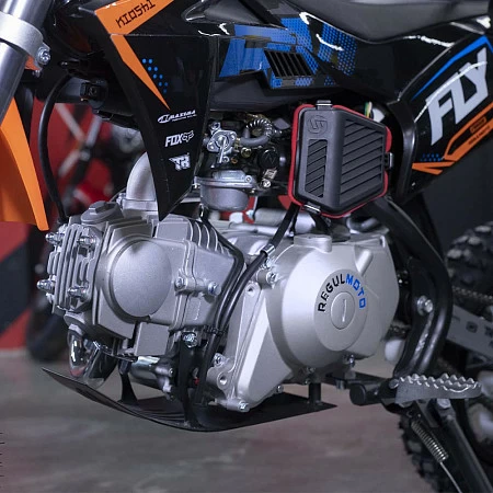 Питбайк Regulmoto FLY 12/10 (Черный/ оранжевый, 104801-1)